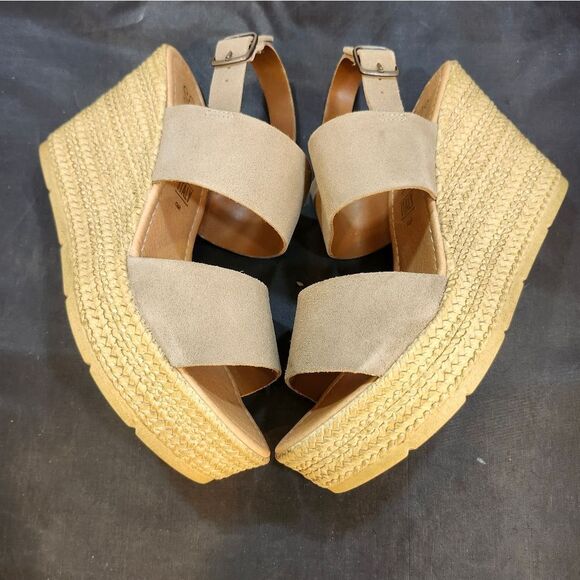 BRAND NEW SEYCHELLES ESPADRILLE DOUBLE STRAP WEDGE PLATFORM SANDAL - Picture 11 of 16